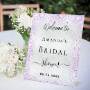 Search for bridal luncheon signs Purple