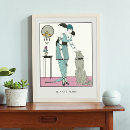 Search for deco illustration posters Pink