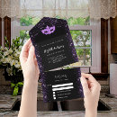 Search for mask invitations Purple