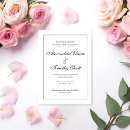 Search for simply elegant wedding invitations Traditional
