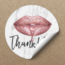 Search for dripping lips stickers Rose gold
