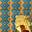 Search for orange mosaic tiles Geometric