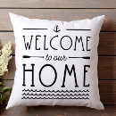 Search for welcome to our home cushions Trendy