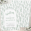 Search for elegant eucalyptus wedding invitations Greenery