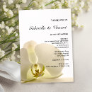 Search for white orchid wedding invitations Botanical