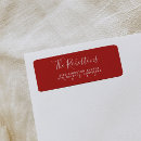 Search for return address labels Elegant