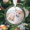 Search for pet memorial ornaments Forever in our hearts