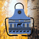 Search for black bear aprons Rustic