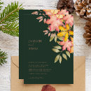 Search for green leaves invitations Autumn