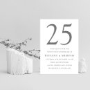 Search for wedding anniversary invitations Silver