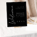 Search for black and white wedding signs Stylish