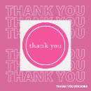 Search for hot pink thank you stickers Professional