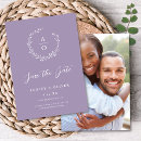 Search for lavender save the dates Elegant