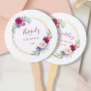 Search for circle fans wedding wedding programs Geometric