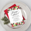 Search for december bridal shower invitations Watercolor