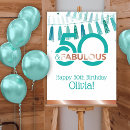 Search for happy birthday party posters Teal