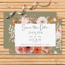 Search for monogram save the dates Floral