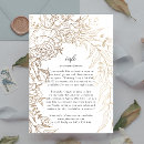 Search for floral wedding enclosure cards Classic