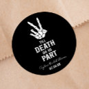 Search for till death do us part stickers Black and white