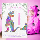 Search for colourful 1st birthday invitations Modern