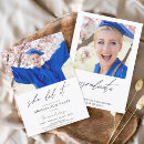 Search for she did it graduation invitations Simple