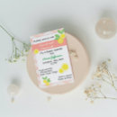 Search for lemonade bridal shower invitations Pink