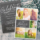 Search for chalkboard graduation invitations Simple