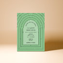 Search for pale wedding invitations Geometric