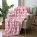 Search for repeating name blankets Pink