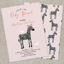 Search for zebra baby shower invitations Cute
