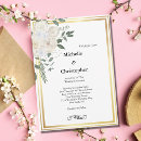 Search for rose gold floral border wedding invitations Elegant
