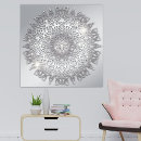 Search for metallic silver canvas prints For her