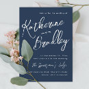 Search for modern couple wedding invitations Script