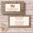 Search for rusty metal business cards Construction