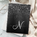 Search for sparkly notebooks For her