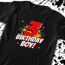 Search for comic book kids tshirts Birthday party