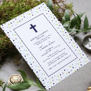 Search for geometric christening invitations Modern