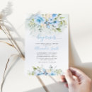 Search for floral christening invitations Boy