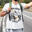 Search for adventure is calling tshirts Camping