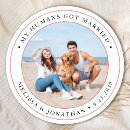 Search for just married wedding stickers We eloped