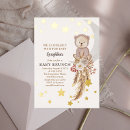 Search for celestial baby shower invitations Gold stars