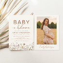 Search for photo baby shower invitations Boho chic