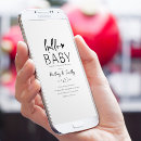 Search for modern baby shower invitations Contemporary