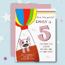 Search for hot air balloon girl invitations Cute