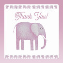 Search for pink elephant thank you stickers Safari