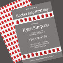 Search for ship birthday invitations Celebration