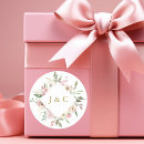 Search for blush floral wedding stickers Chic