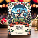 Search for kentucky derby party invitations Western