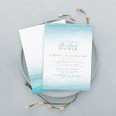 Search for aqua bridal shower invitations Simple