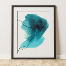 Search for teal green posters Aesthetic